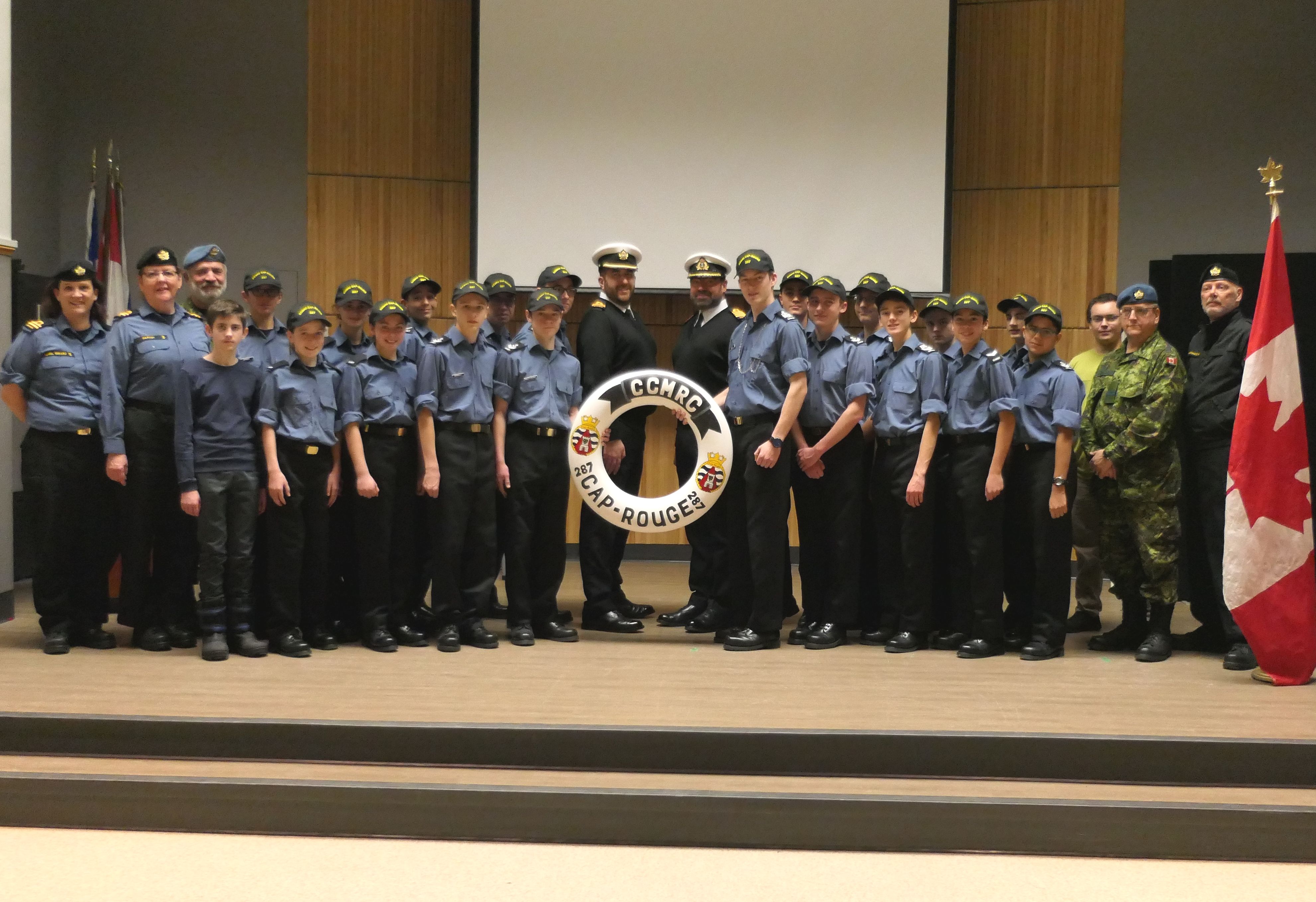 Les cadets de Cap-Rouge toujours actifs