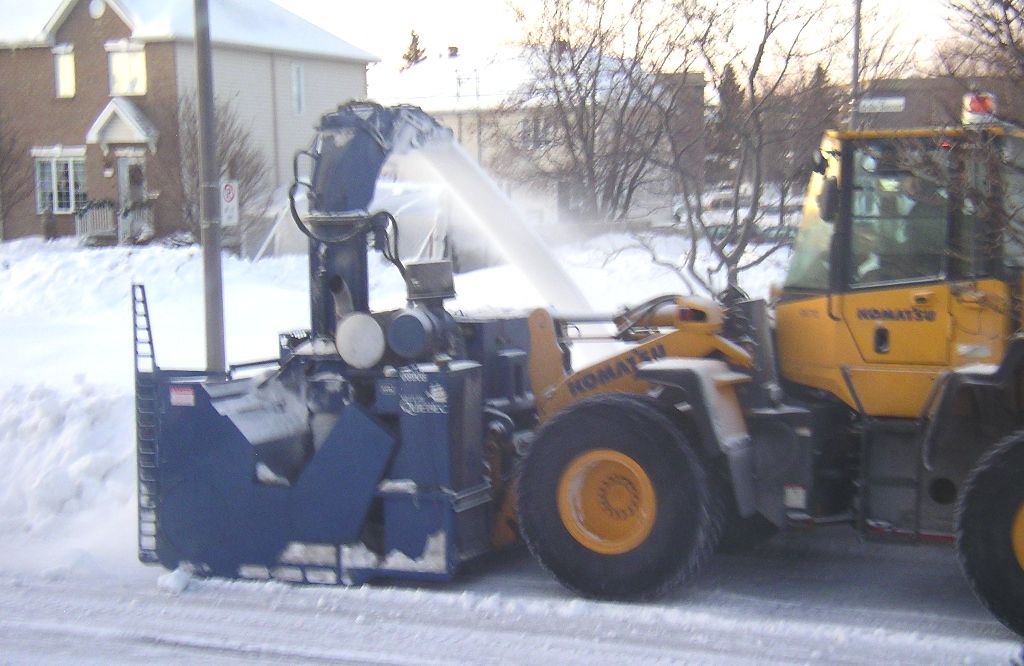 Opération déneigement