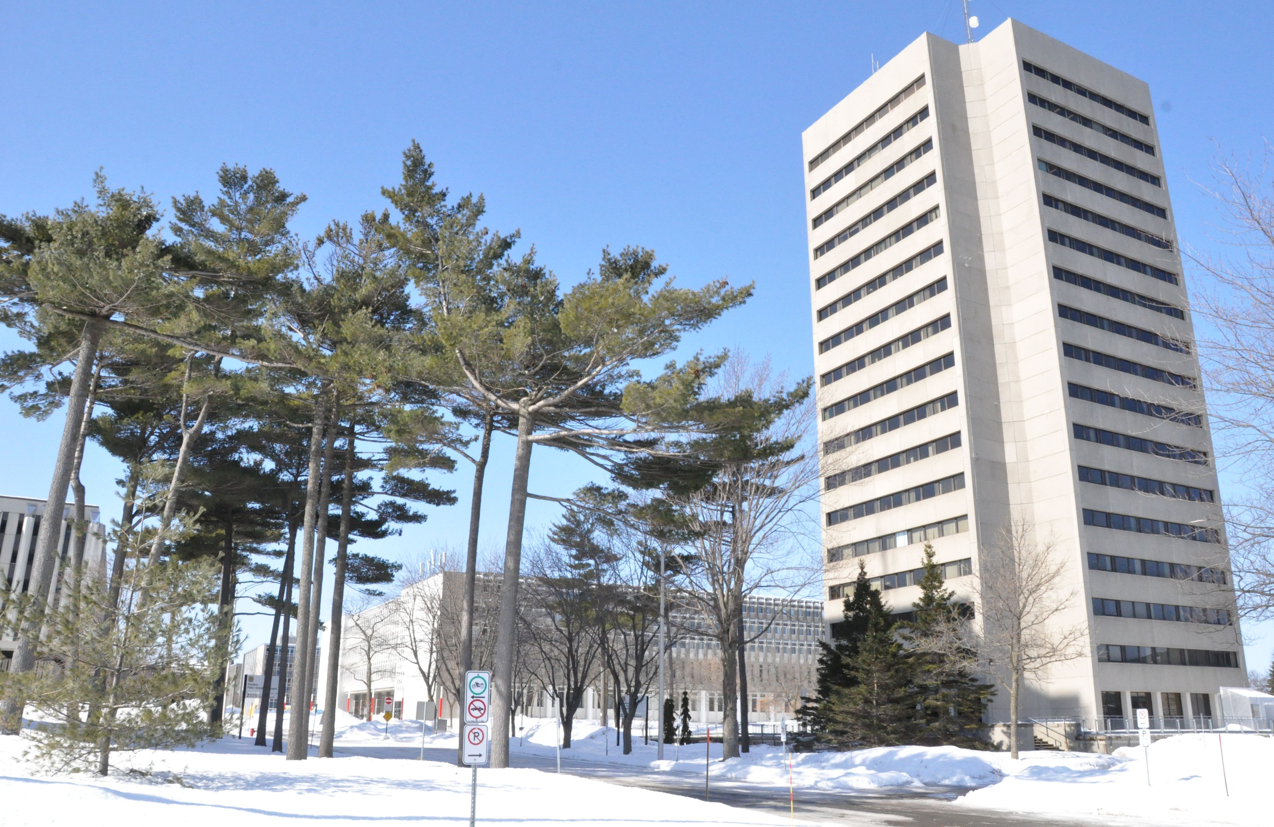 Campus Université Laval en hiver