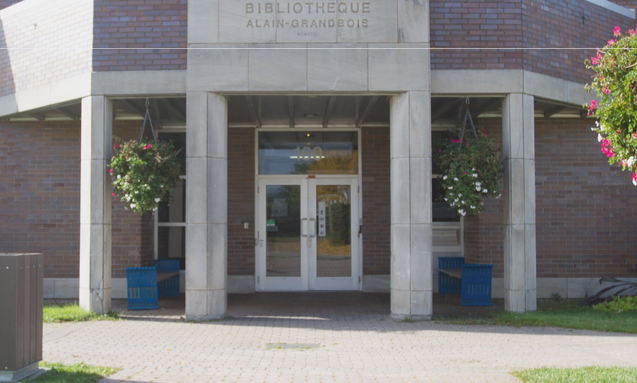 Bibliothèque Alain-Grandbois à Saint-Augustin