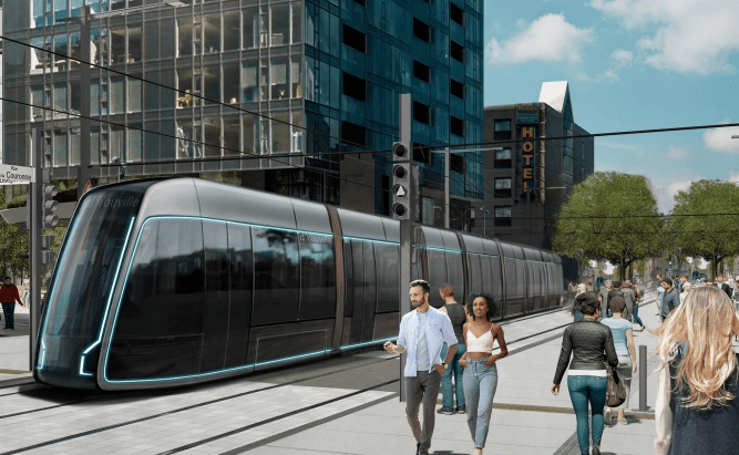 Projet de tramway à Québec