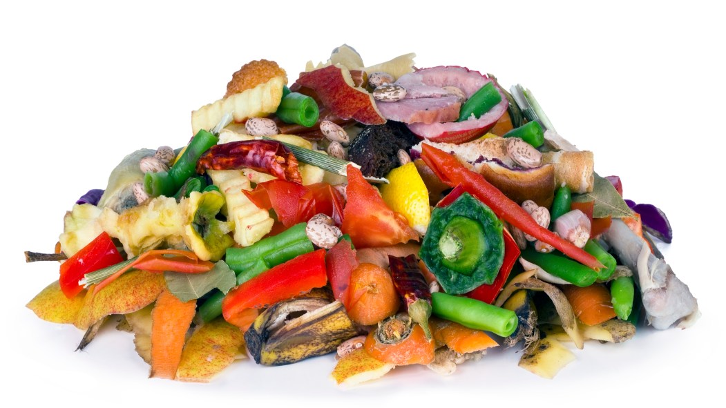 gaspillage alimentaire poubelles restes nourriture