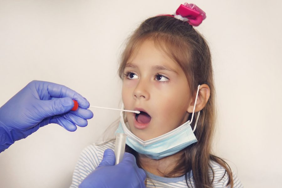 coronavirus covid-19 test enfant
