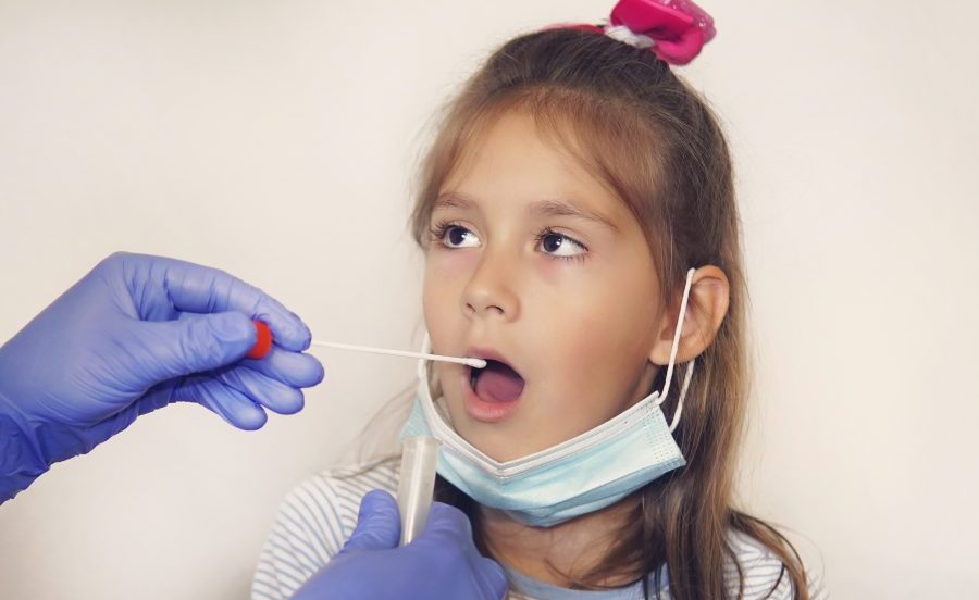 coronavirus covid-19 test enfant