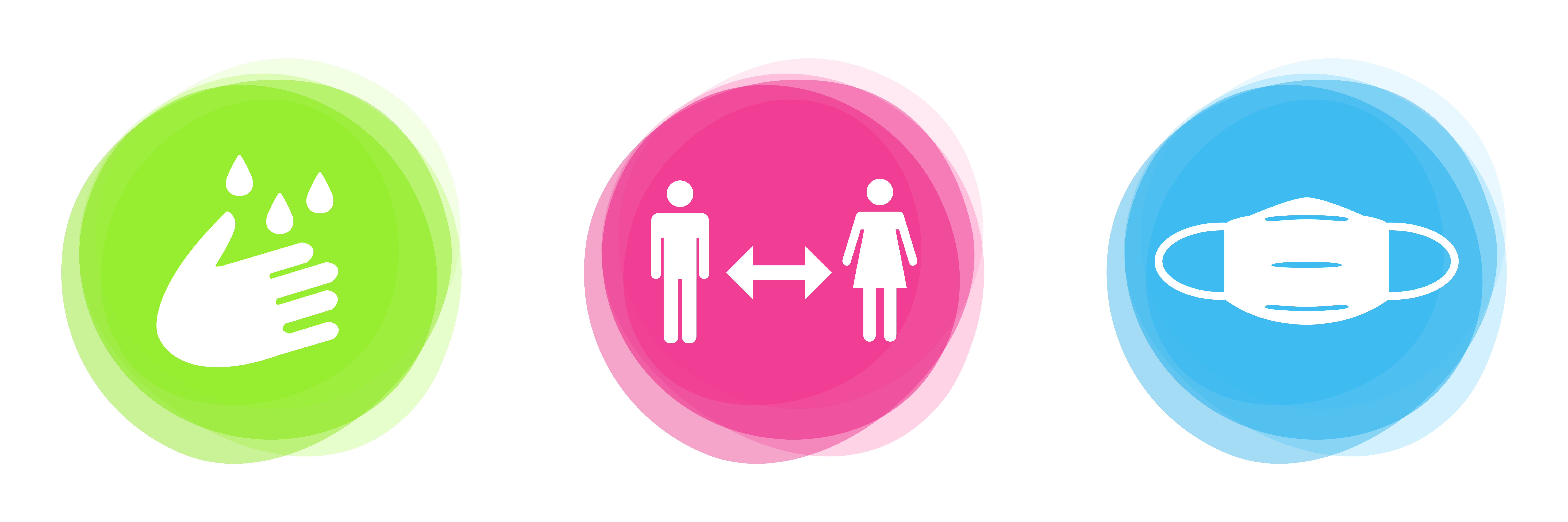 Coronavirus distanciation mesures lavage de main masque Covid-19