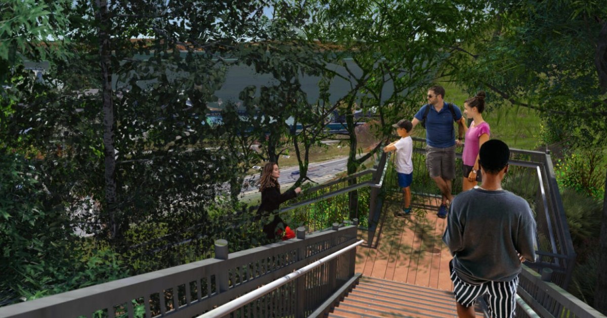 Un escalier reliera le BoisdeCoulonge à la promenade SamuelDe Champlain