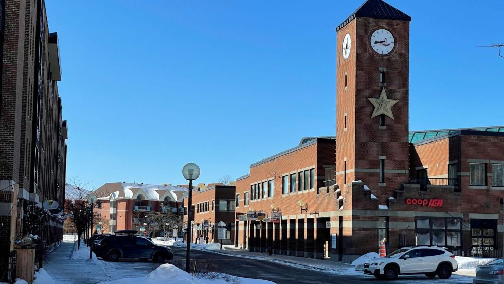 Une vue de la rue Campanile, à Québec