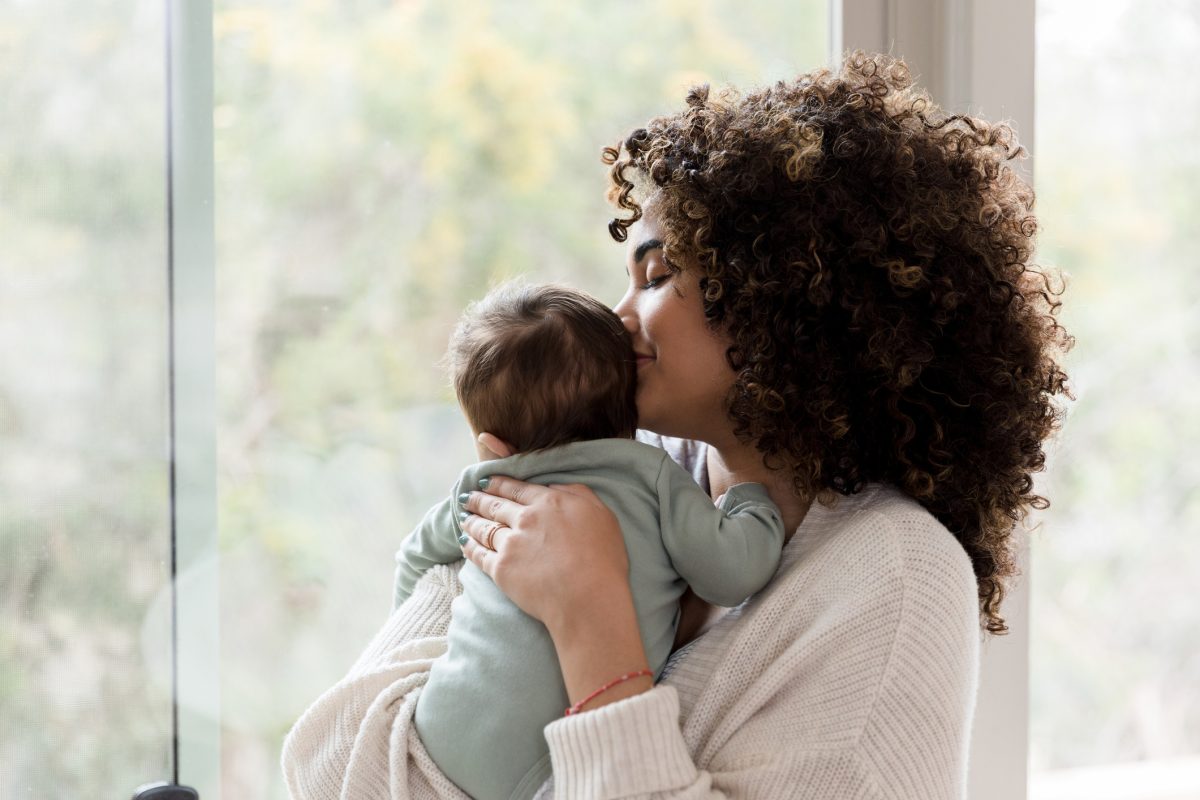 Une maman et son bébé
