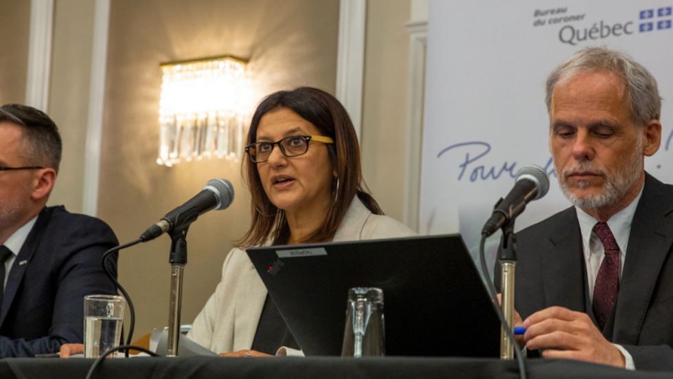 La coroner Kamel a présenté son rapport et ses recommandations au sujets des décès d'aînés dans les CHSLD lors de la première vague de COVID-19