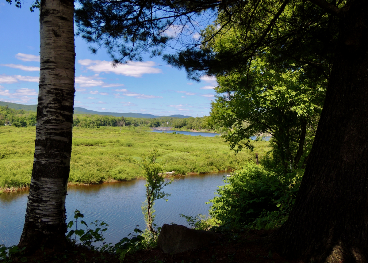 Un des paysages du Centre de Plein Air de Beauport