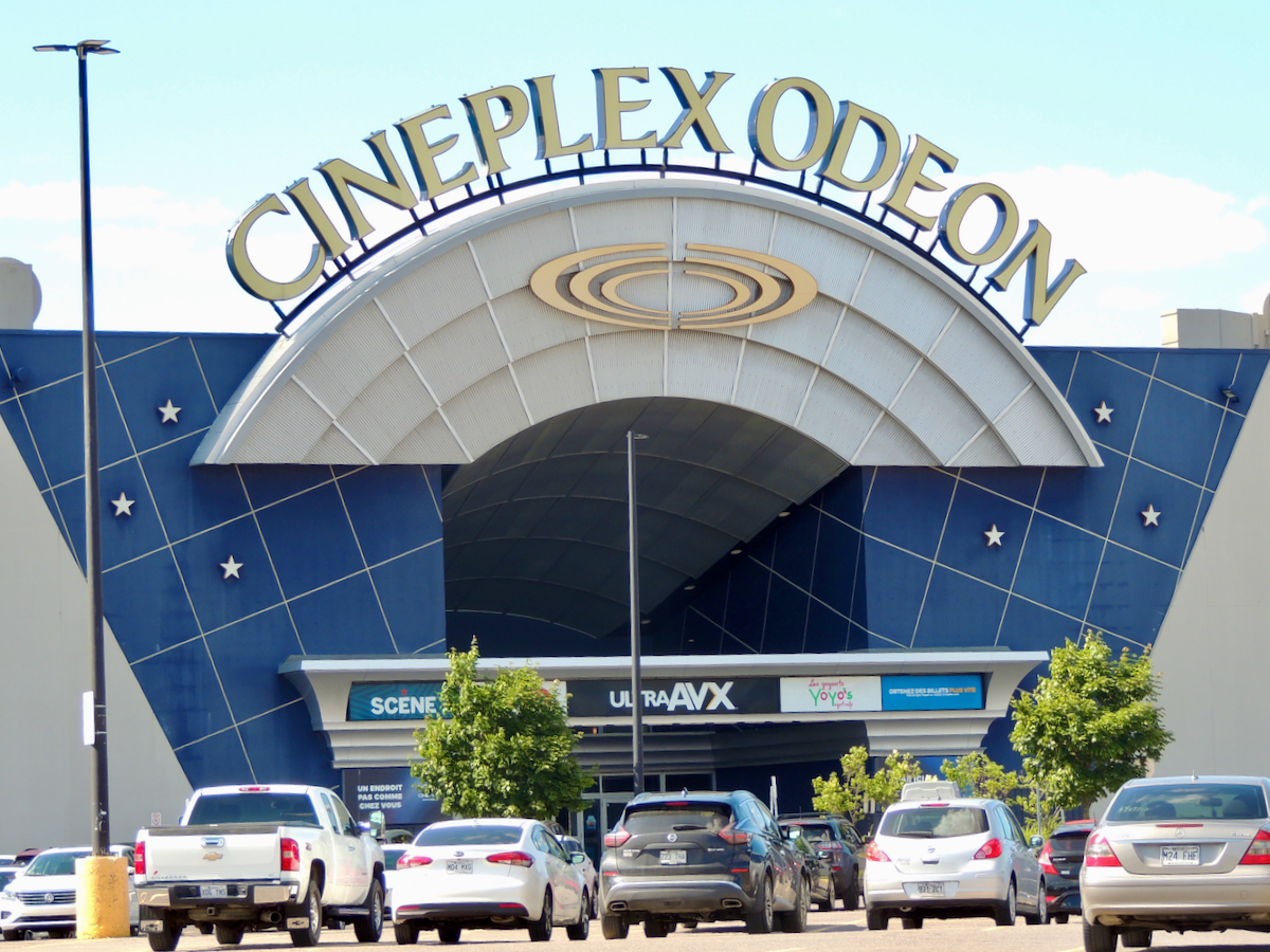 Le cin&eacute;ma Cineplex Od&eacute;on de Beauport