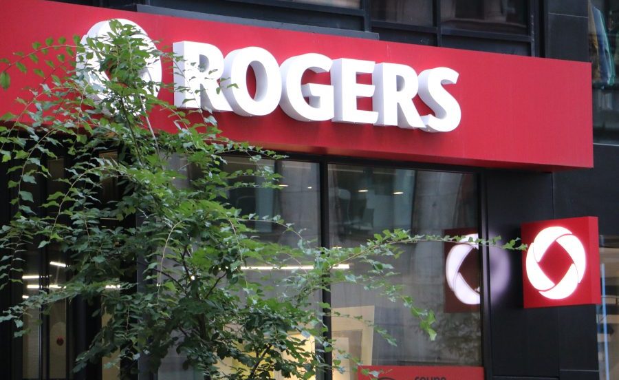 Un magasin de l'entreprise de télécommunications Rogers