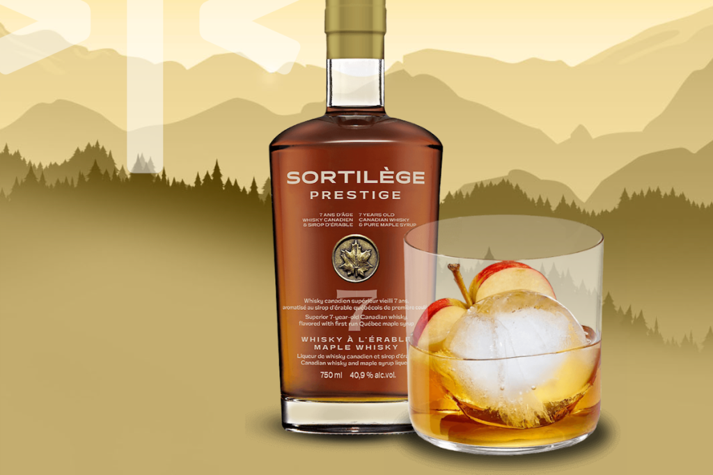 Cocktail pomme et érable