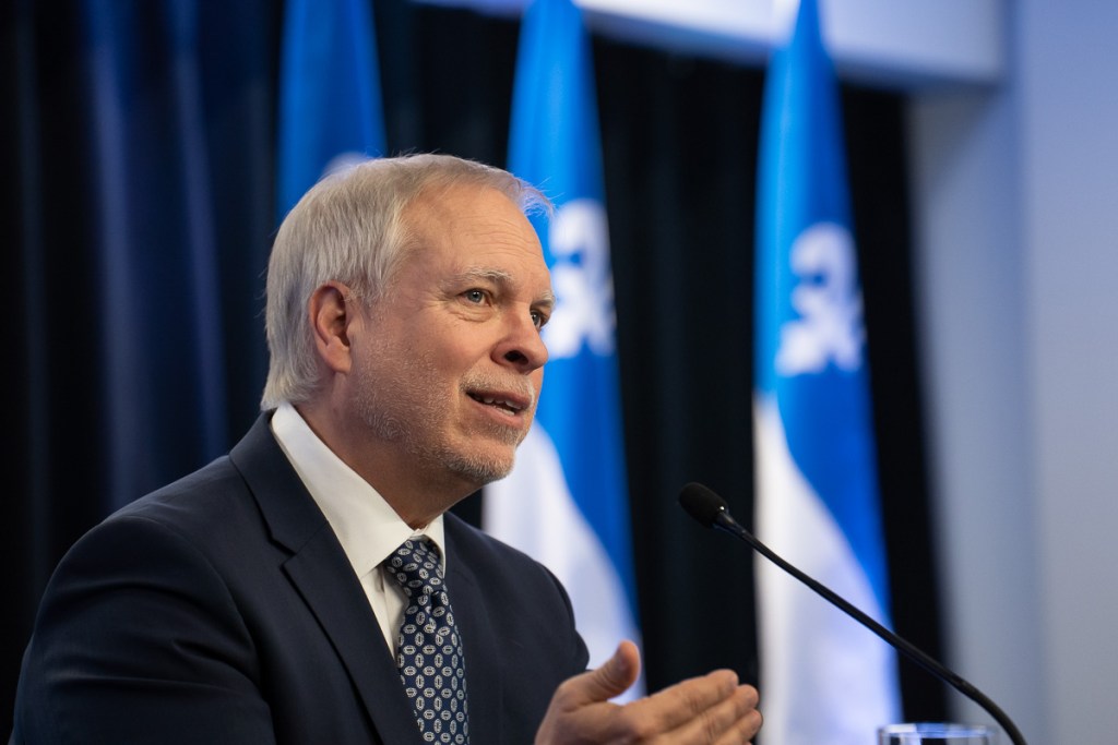 Le directeur national de santé publique par intérim, Luc Boileau.