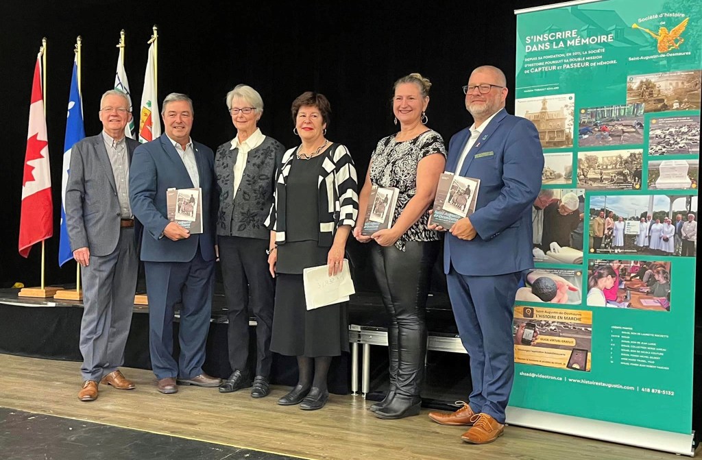 Lancement livre histoire Saint-Augustin