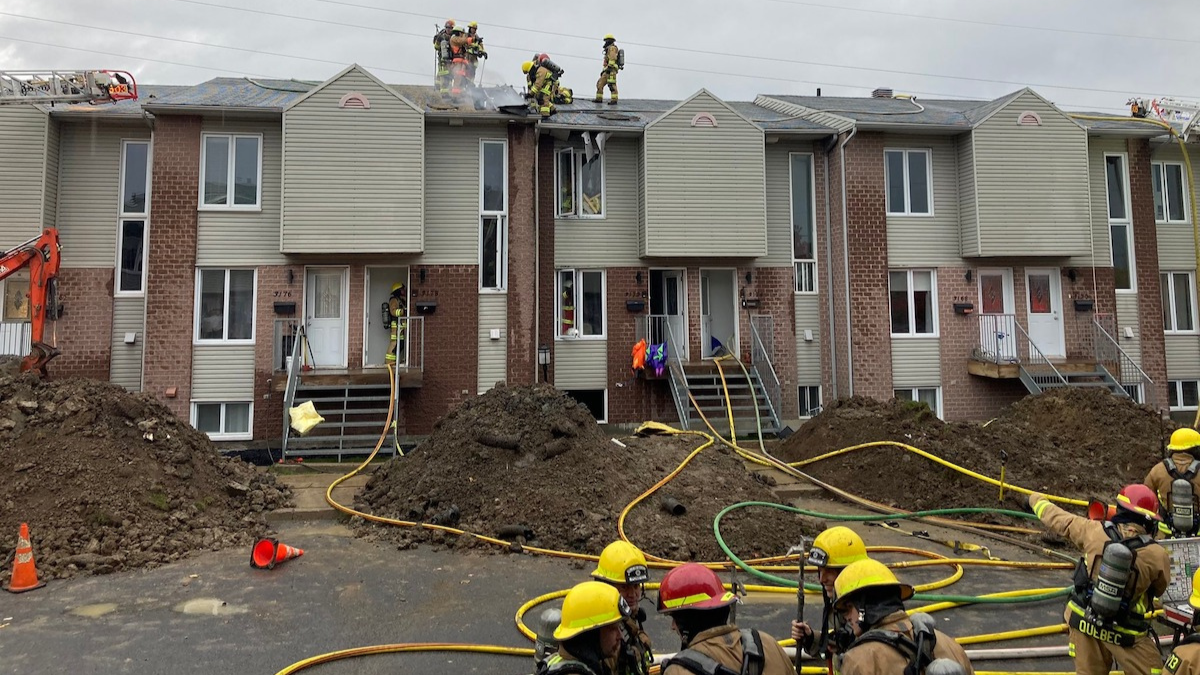 Incendie rue Dubé