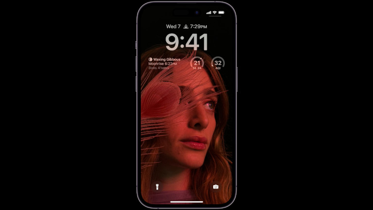 La fonctionnalité Always on Display du iPhone 14 Pro permet d'avoir notre écran ouvert et voir nos notifications et widgets. iPhone 14 Pro Always on Display