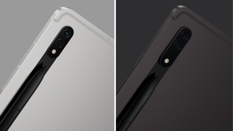 Les modèles Tab S8+ et Tab S8 Ultra sont tous les deux dotés d'un tout nouveau S Pen amélioré. Samsung galaxy tab S8 plus ultra stylet