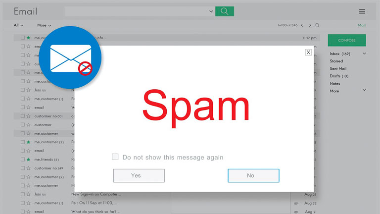 spam courriels indésirables quelles sont les raisons