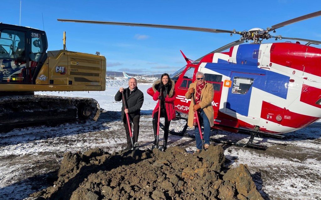 Airmedic pelletée terre installations YQB