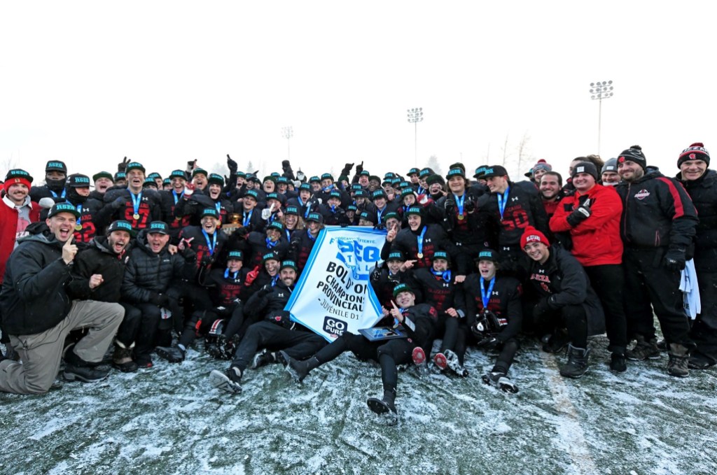 Blizzard SSF champions Bol d'Or 2022 juvénile D1