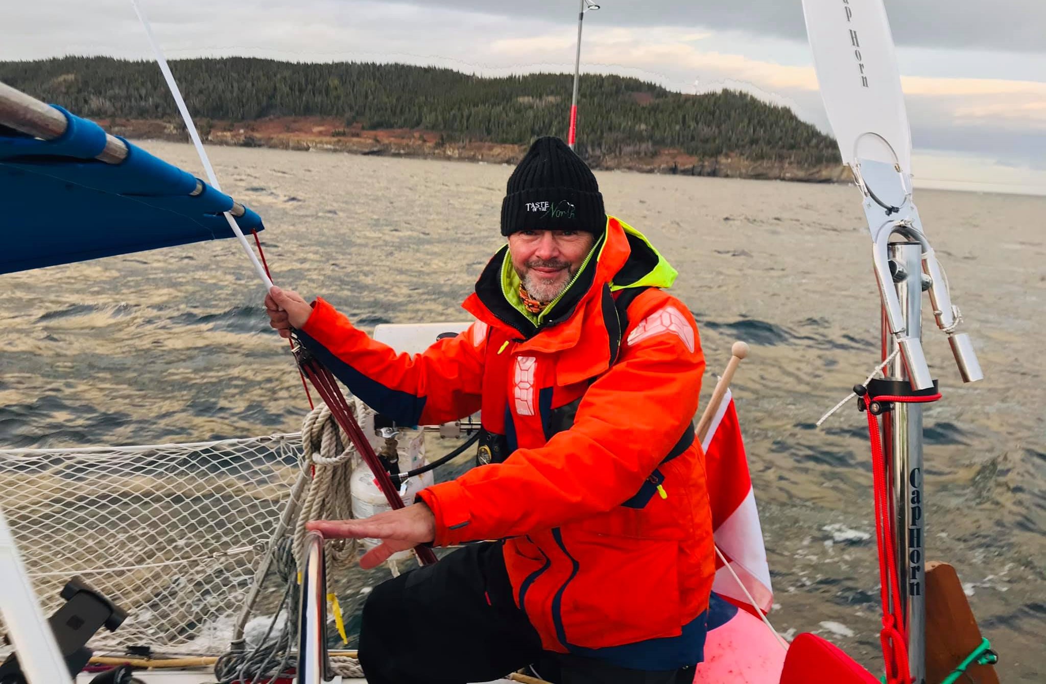 Traversée atlantique à voile de Bryan Marsh