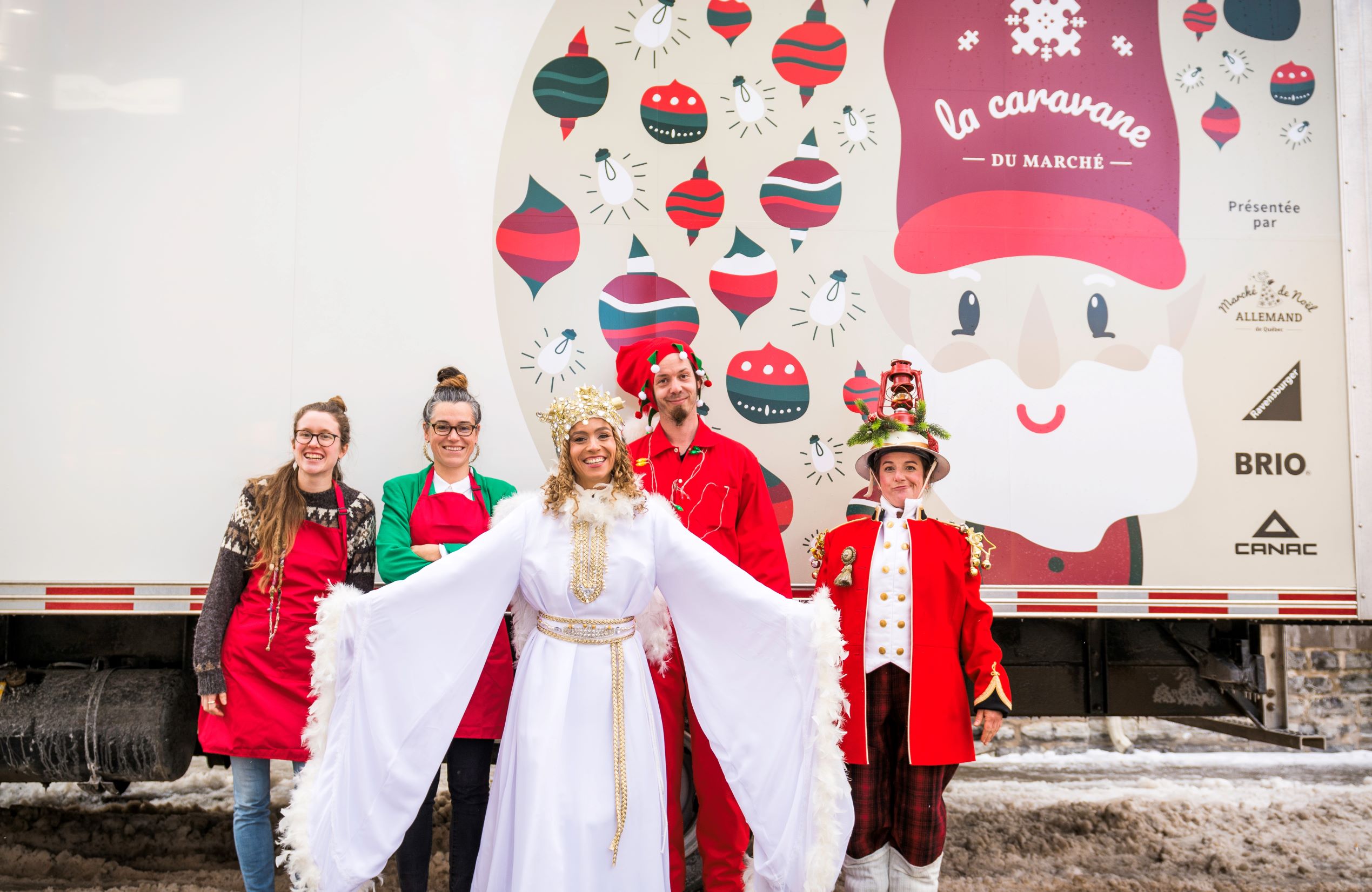 Caravane du Marché de Noël allemand de Québec