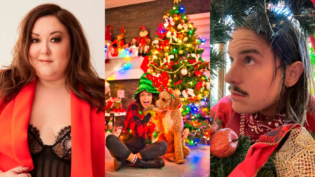 Renee Wilkin, Sara Dufour et Elliot Maginot ont chacun.e proposé une chanson des Fêtes cette année.