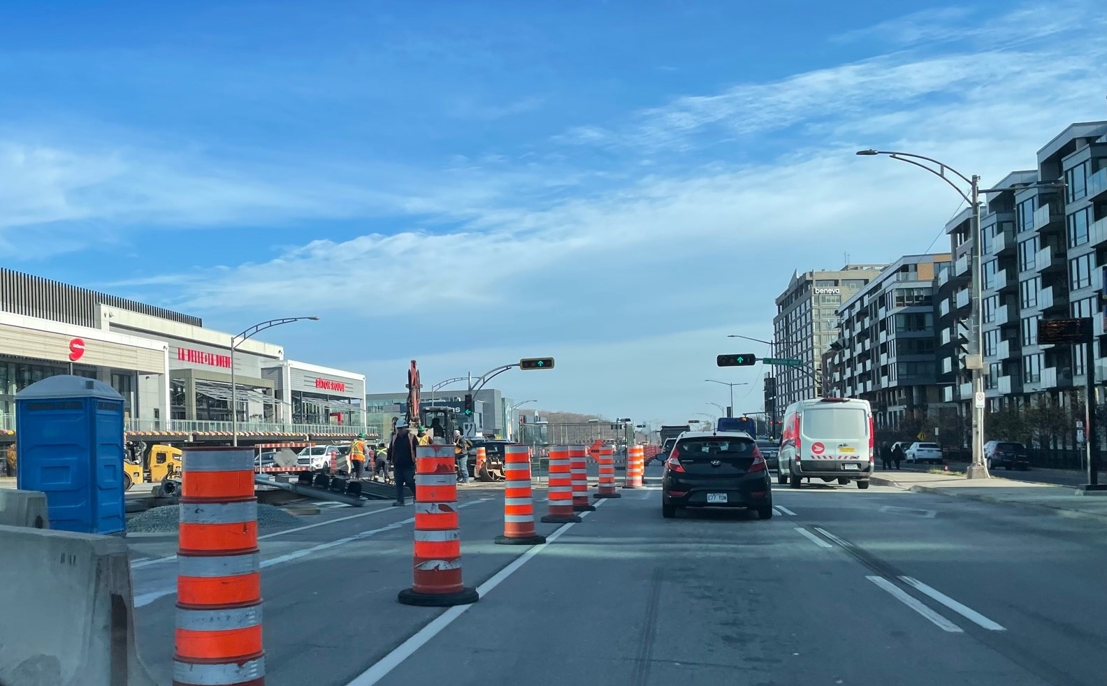 Entraves boulevard Laurier