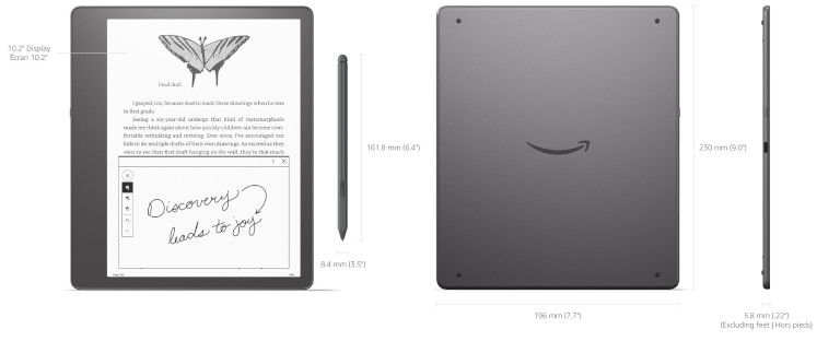 Kindle Scribe format