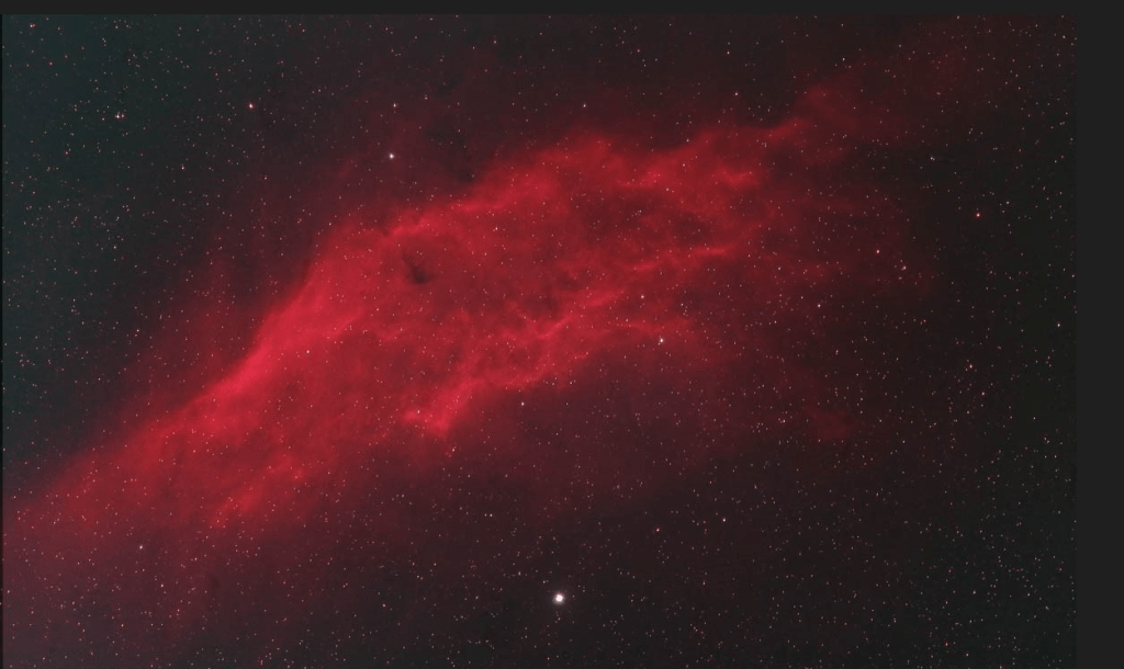 Nébuleuse Californie