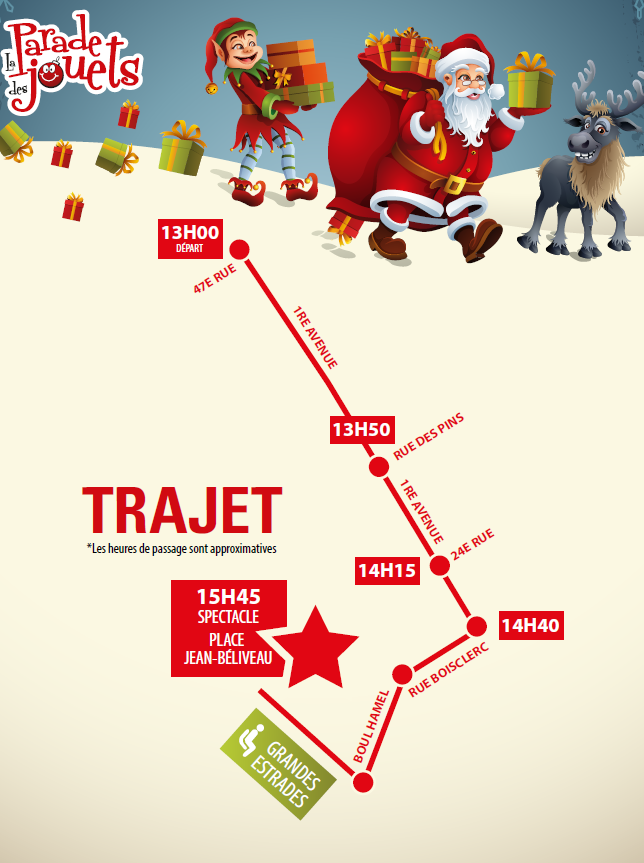 Parade des jouets 2022 de Québec