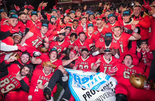 Rouge et Or gagne la coupe Dusmore 2022