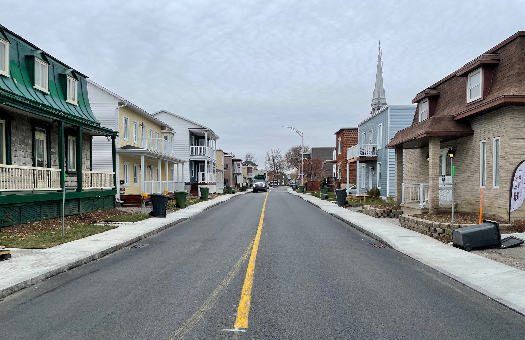 Travaux rue Notre-Dame à L'Ancienne-Lorette
