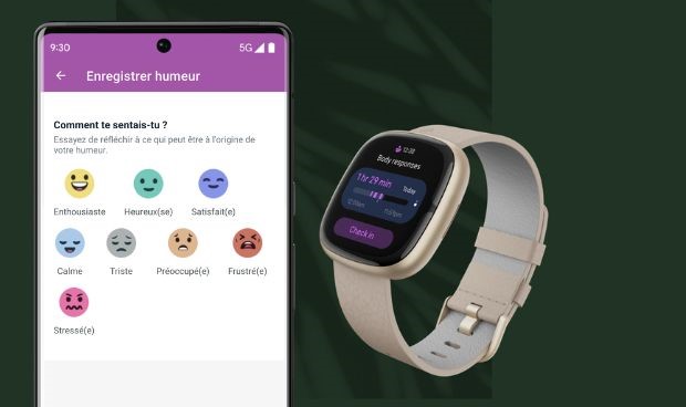 gestion du stress Fitbit Sense 2