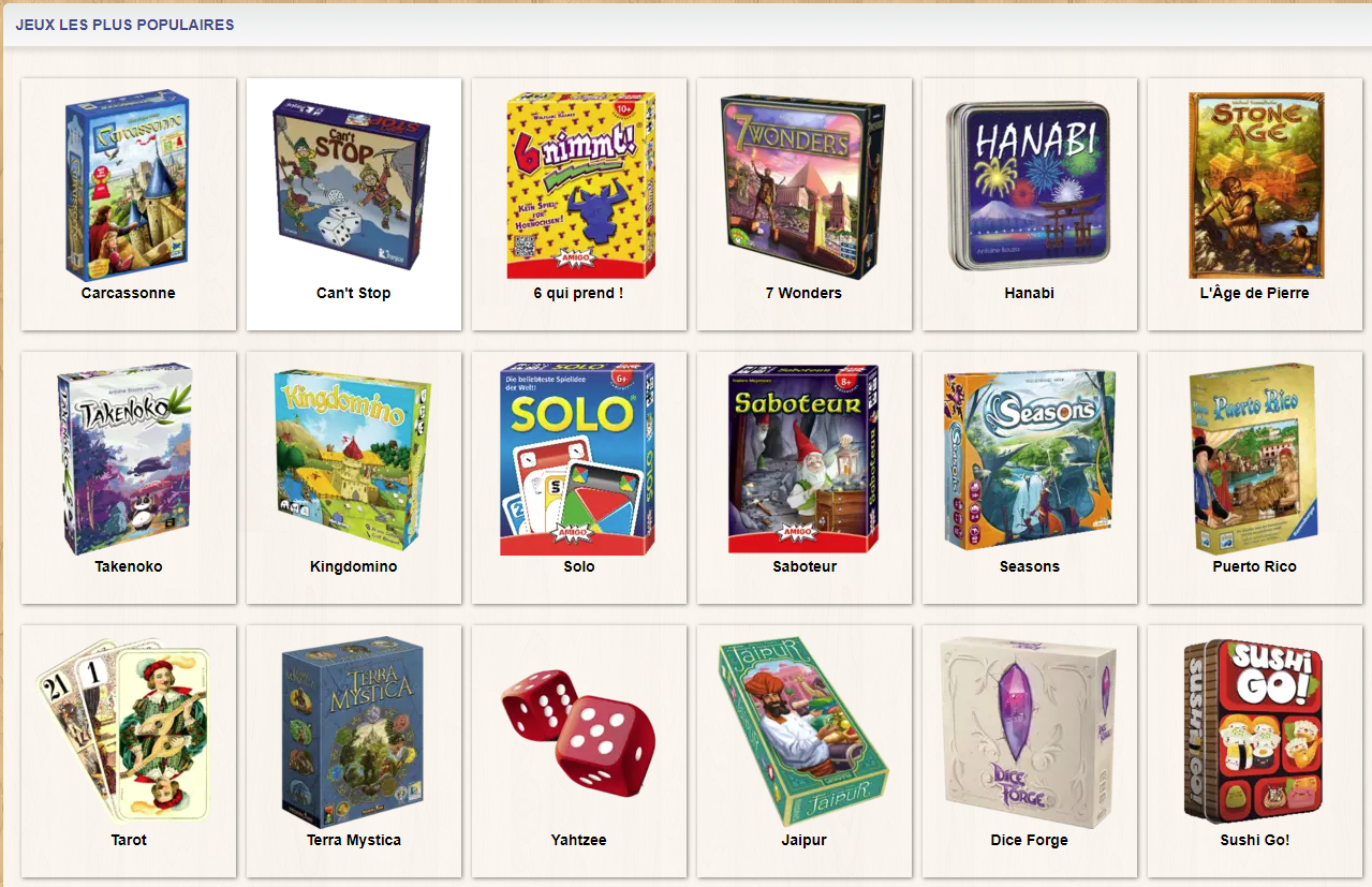 Board Game Arena jeux de soci&eacute;t&eacute;