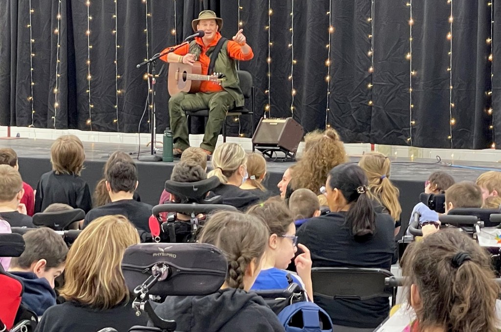 Arthur L'aventurier à l'école Madeleine-Bergeron