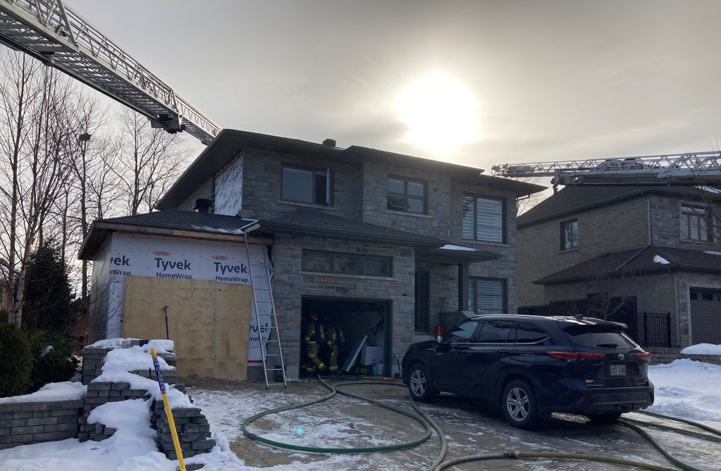 Incendie rue Paul-Archambault à Sainte-Foy