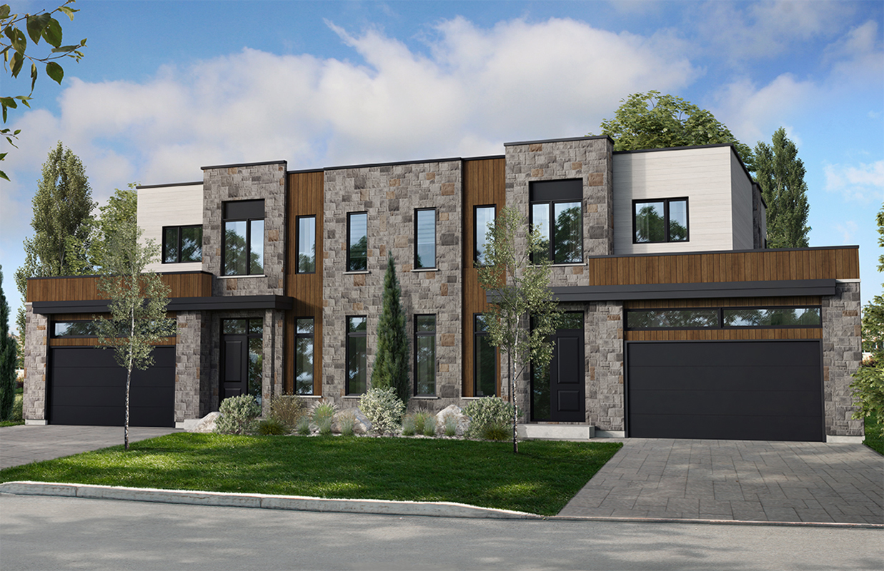 Jumelés rue Louis-Francoeur à Sainte-Foy