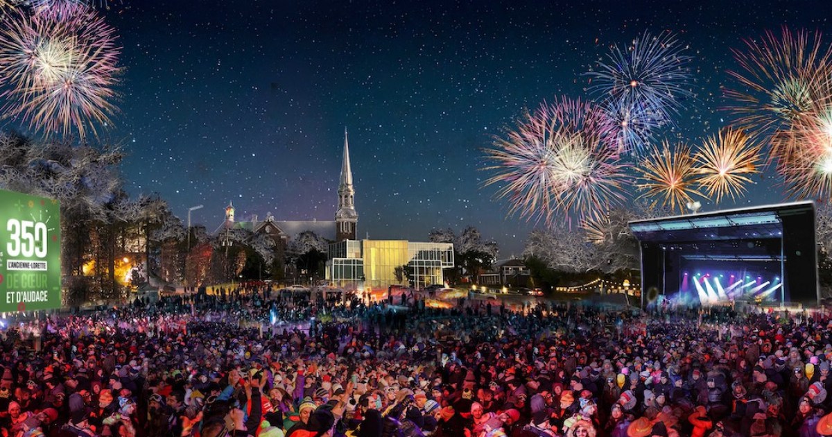 Lancement des célébrations du 350e de L'AncienneLorette
