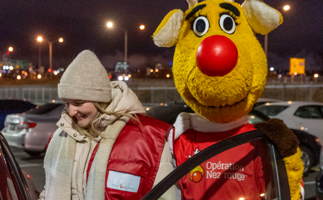 Opération Nez rouge raccompagnement