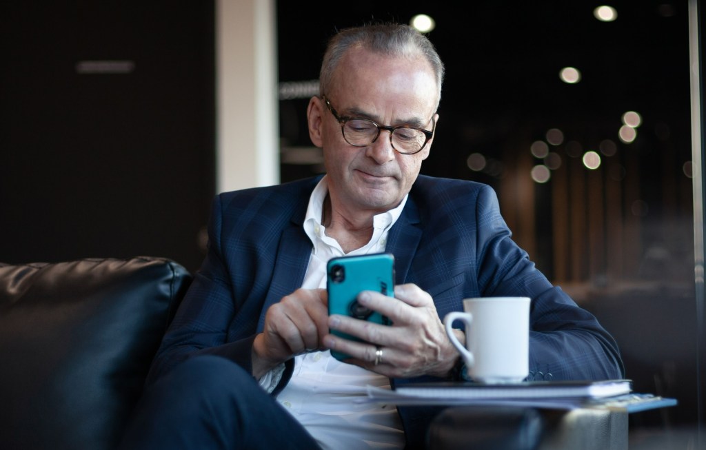 Louis Garneau, président de LGS