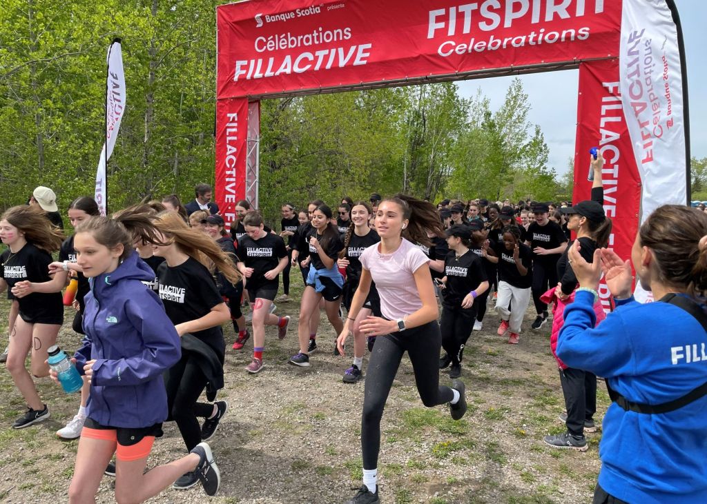 Fillactive 15e édition à la base de plein air SF