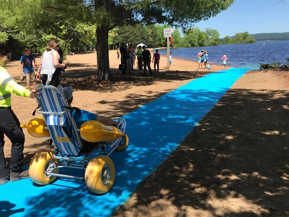 Accès loisirs aquatiques GoRampe