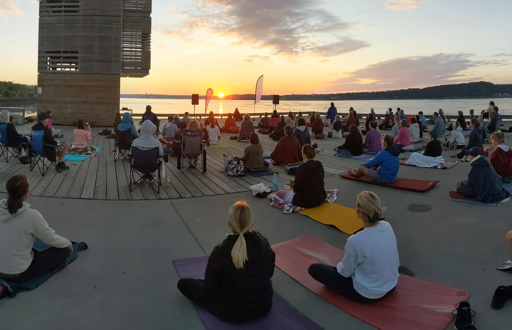 Yoga quai des Cageux
