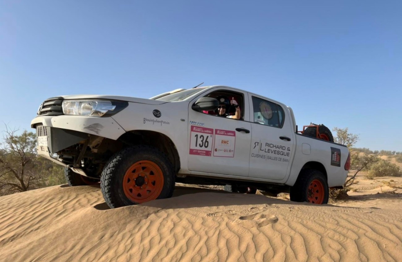 Voisines fynny du Sahara au rallye Rose des sables 2022