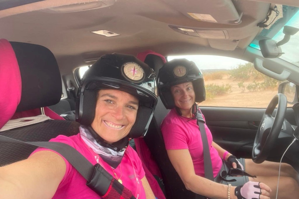 Voisines funny du Sahara au rallye Rose des sables 2022