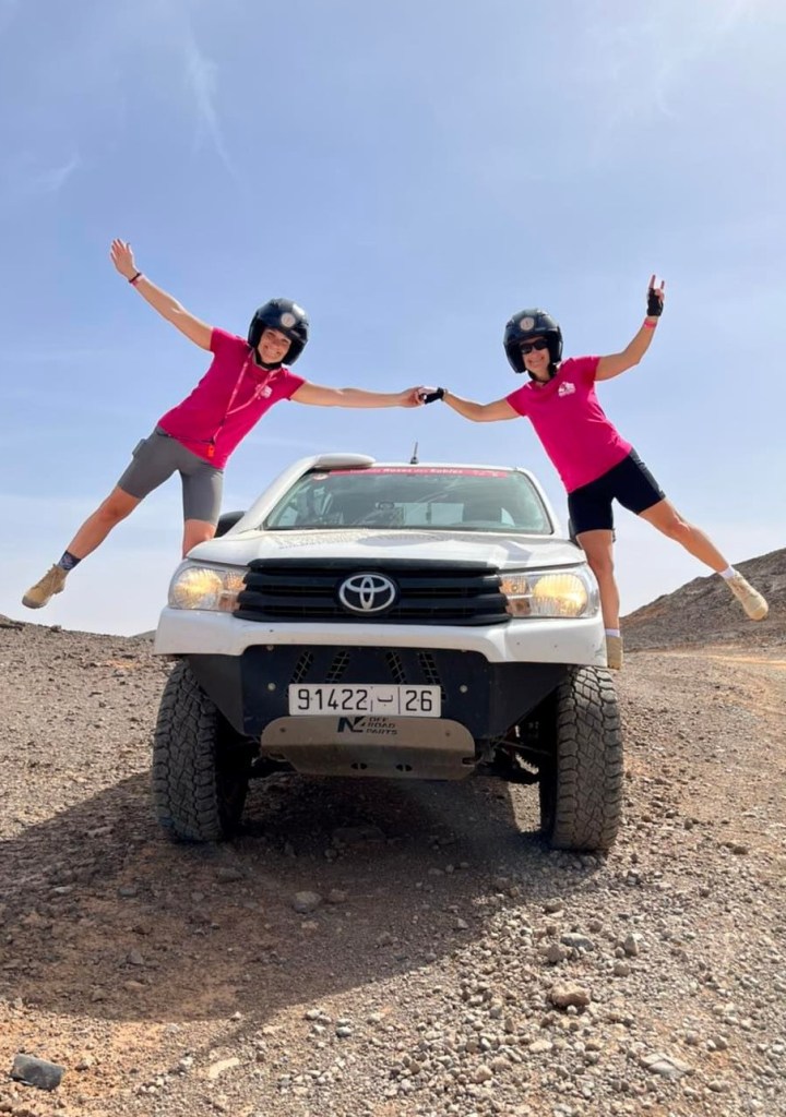 Voisines fynny du Sahara au rallye Rose des sables 2022
