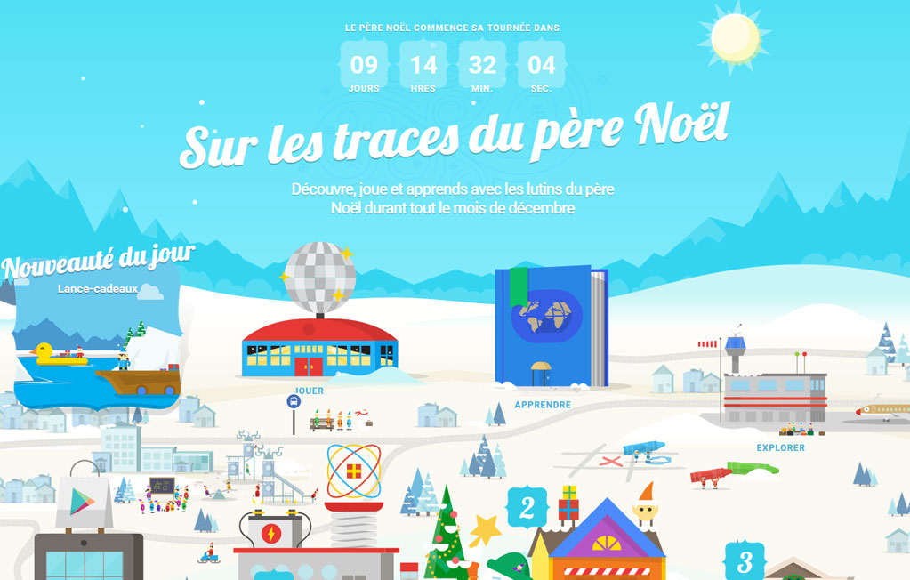Sur les traces du P&egrave;re No&euml;l