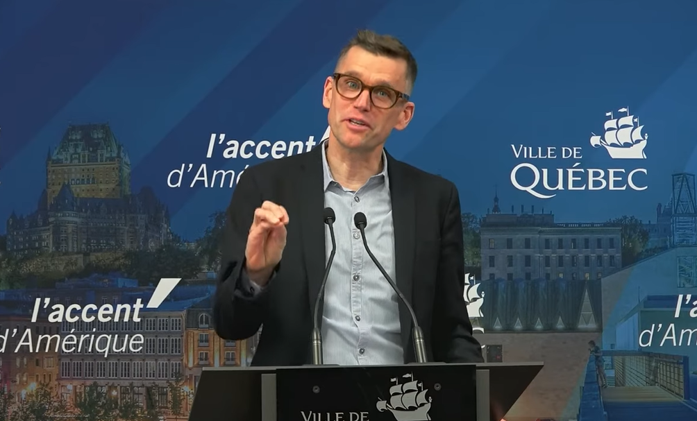 Bruno Marchand, maire de Québec